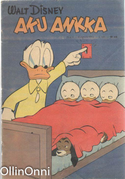 Aku Ankka 1955, 50 euroa